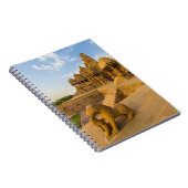 Hindoe-temples bij Khajuraho Notitieboek (Rechterzijde)