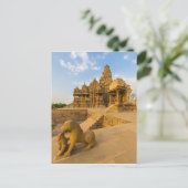 Hindoe-temples in Khajuraho Briefkaart (Staand voorkant)
