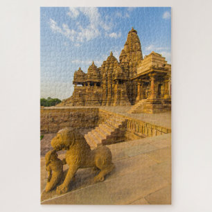 Hindoe-temples in Khajuraho Legpuzzel