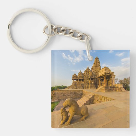 Hindoe-temples in Khajuraho Sleutelhanger (Voorkant)