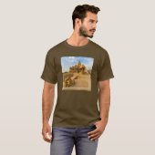 Hindoe-temples in Khajuraho T-shirt (Voorkant volledig)