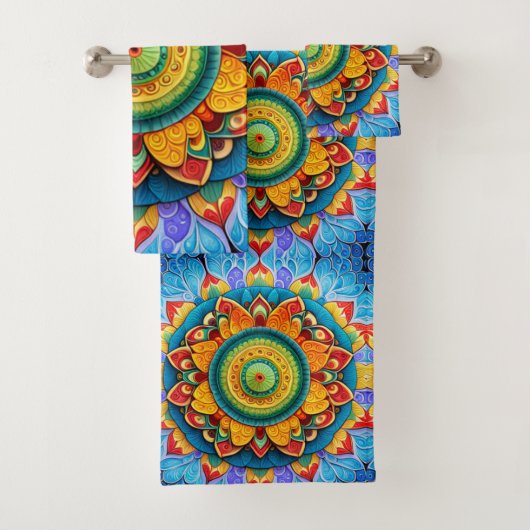 Hindoe vakantie Collectie Bad Handdoek (Insitu)