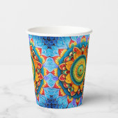 Hindoe vakantie Collectie Papieren Bekers (Achterkant)