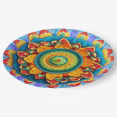 Hindoe vakantie Collectie Papieren Bordje (Gekanteld)