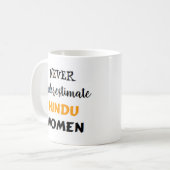 hindoe vrouwen koffiemok (Voorkant links)