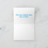 Hindoe Waarom regenbogen achtervolgen als er HOLI  Bedankkaart (Binnen)