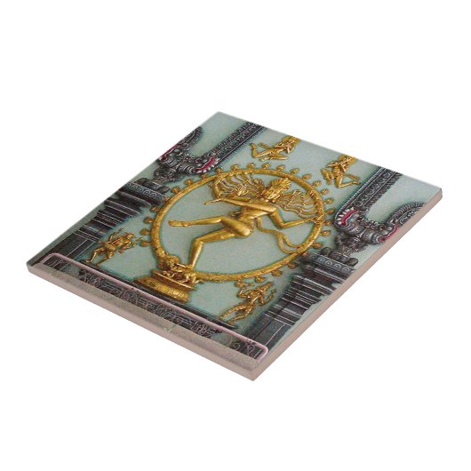 hindoegoden, Shiva Tegeltje (Zijkant)