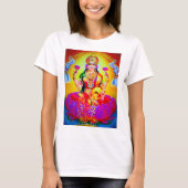 Hindoegodin Lakshmi T-shirt (Voorkant)