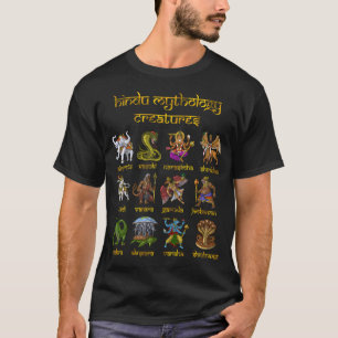 Hindoeïsme Mythologische Wezens T-shirt