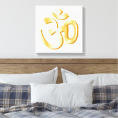 Hindoeïsme om symboolcanvas kunst canvas afdruk (Insitu (Slaapkamer))