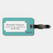 Hindoeïsme: Vishnu Bagagelabel (Achterkant horizontaal)