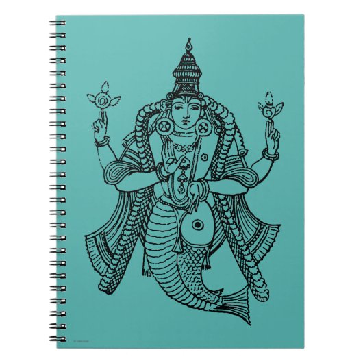 Hindoeïsme: Vishnu Notitieboek (Voorkant)