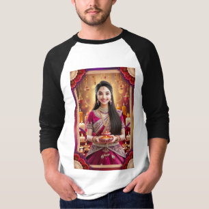 Hindoeïstisch festival t-shirt