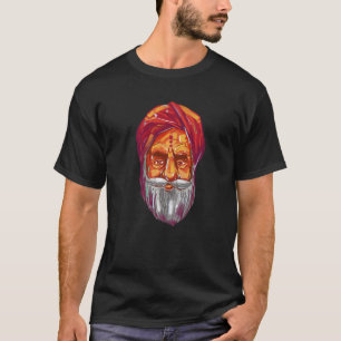 Hindoestaans Hinduïsme India Portret Goeroe T-shirt