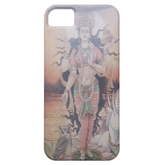 Hindoestaanse Godin iPhone Hoesje (Achterkant)