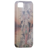 Hindoestaanse Godin iPhone Hoesje (Back/Rechts)