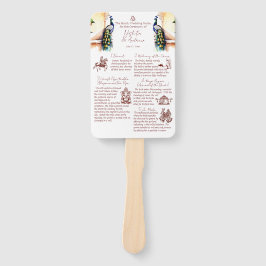 Hindoestaanse huwelijksrituelen pauw Jaipur-paleis Handwaaier