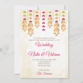 Hindoestaanse huwelijksuitnodigingen & Hindoestaan Kaart