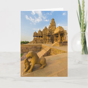 Hindoetempels in Khajuraho Kaart