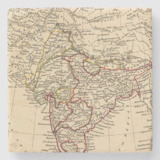 Hindoostan 2 stenen onderzetter (Voorkant)