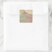 Hindoostan 2 vierkante sticker (Tas)