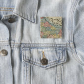Hindoostan 5 vierkante button 5,1 cm (In situ)