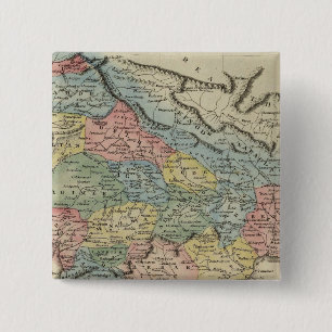 Hindoostan 5 vierkante button 5,1 cm