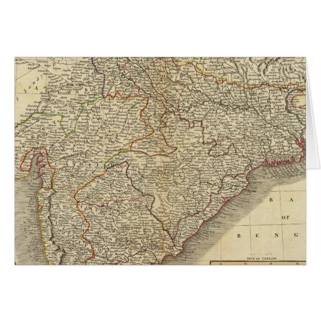 Hindoostan, Ceylon (Voorkant Horizontaal)
