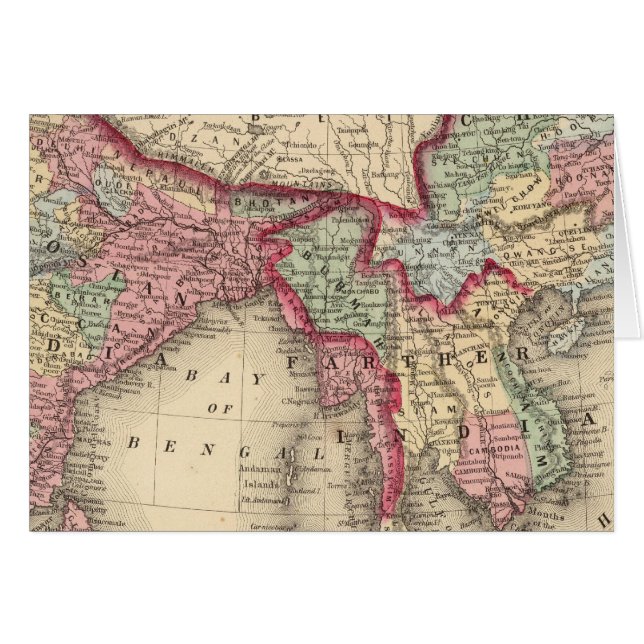 Hindoostan, Farther India, China, Tibet (Voorkant Horizontaal)