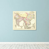 Hindoostan, Farther India, China, Tibet Canvas Afdruk (Insitu (Houten vloer))