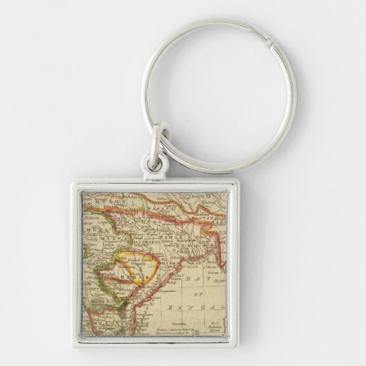 Hindoostan of India Sleutelhanger (Voorkant)