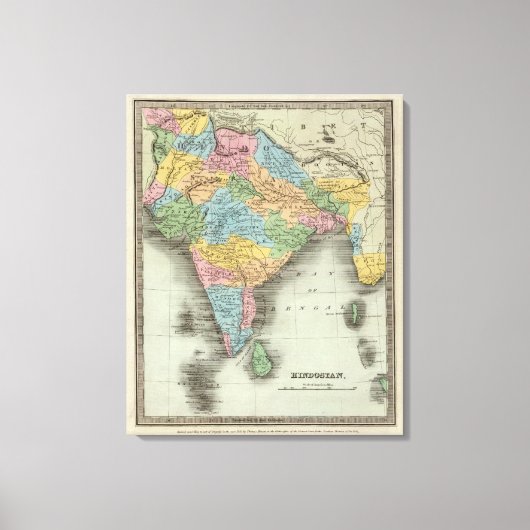 Hindostan 2 canvas afdruk (Voorkant)