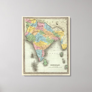 Hindostan 2 canvas afdruk