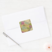 Hindostan 3 vierkante sticker (Envelop)