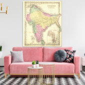 Hindostan of British India 2 Canvas Afdruk (Insitu (Woonkamer))