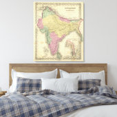 Hindostan of British India 2 Canvas Afdruk (Insitu (Slaapkamer))