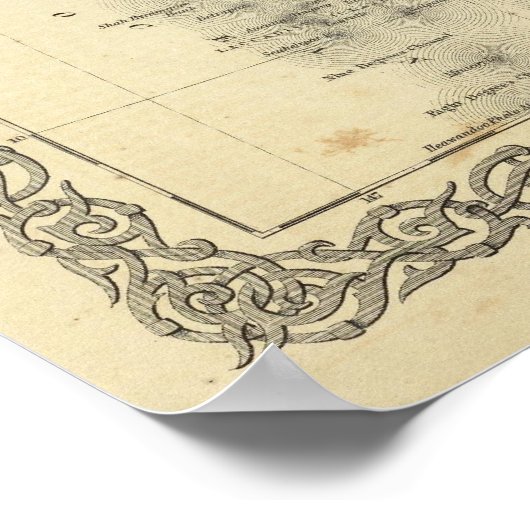 Hindostan of British India Poster (Hoek)