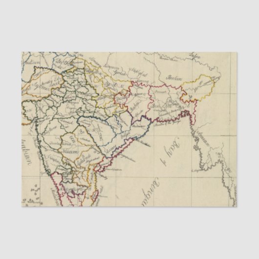 Hindostan Tissuepapier (Voorkant)