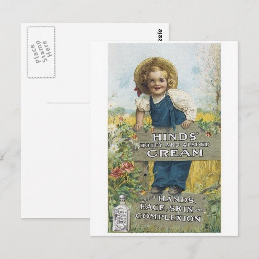 Hinds Cream Briefkaart (Voorkant / Achterkant)