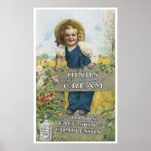 Hinds Honey en Almond Cream Poster