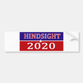 HindSight 2020 Bumpersticker (Voorkant)