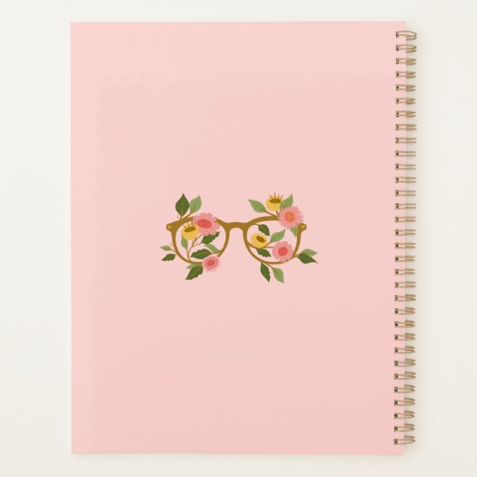 Hindsight is 200 oogglazen en -bloemen planner (Achterkant)