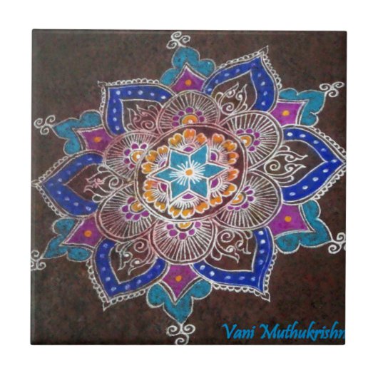 Hindu Art Tegeltje (Voorkant)