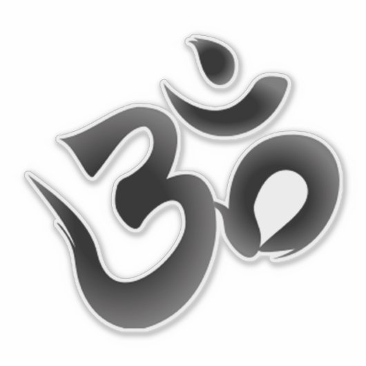 Hindu Aum Sticker (Voorkant)
