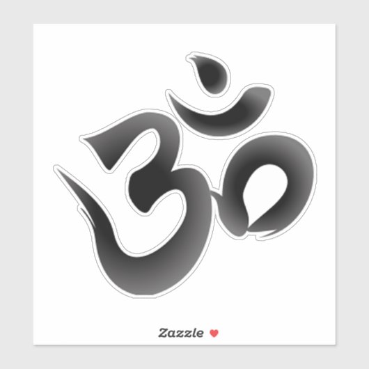 Hindu Aum Sticker (Vel)