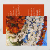 Hindu bruiloft kaart (Voorkant / Achterkant)