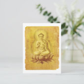 Hindu Buddha Briefkaart (Staand voorkant)