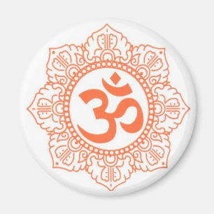 HINDU - BUDDHA SYMBOLEN OM, OHM MAGNEET
