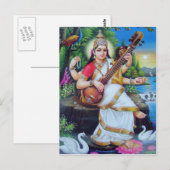 Hindu Deity-reeks Briefkaart (Voorkant / Achterkant)