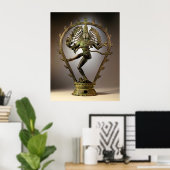 Hindu Deity Shiva Tamil de Destroyer Transformer Poster (Thuiskantoor)